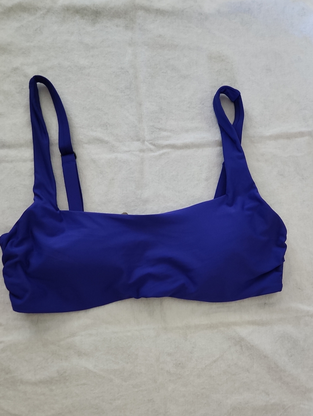 Athleta Cobalt Blue Scoop Bikini Top